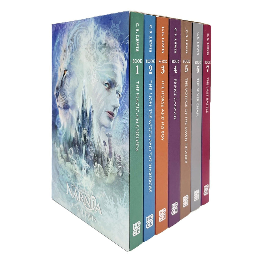 The Chronicles of Narnia 7 Books Collection Box Set By C S Lewis (The Magician's Nephew, The Lion the Witch and the Wardrobe, The Horse and His Boy,Prince Caspian, Voyage of the Dawn Treader & More)