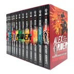 Alex Rider Series 13 Books Collection Set By Anthony Horowitz (Stormbreaker, Point Blanc, Skeleton Key, Eagle Strike, Secret Weapon, Nightshade & More)