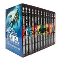 Alex Rider Series 13 Books Collection Set By Anthony Horowitz (Stormbreaker, Point Blanc, Skeleton Key, Eagle Strike, Secret Weapon, Nightshade & More)