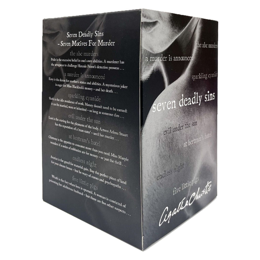 Agatha Christie Seven Deadly Sins Collection 7 Books Box Set (ABC Murders, Murder is Announced, Evil Under the Sun, Sparkling Cyanide &amp; MORE)