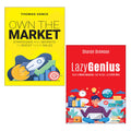 Lazy Genius, OWN THE MARKET 2 Books Collection Set