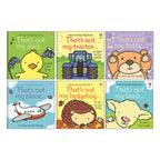 That's not my Series 6 Books Collection Set by Fiona Watt(Chick, Tractor, Teddy, Plane, Hedgehog & Lamb)