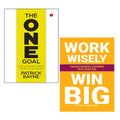 THE ONE GOAL, WORK WISELY WIN BIG 2 Books Collection Set