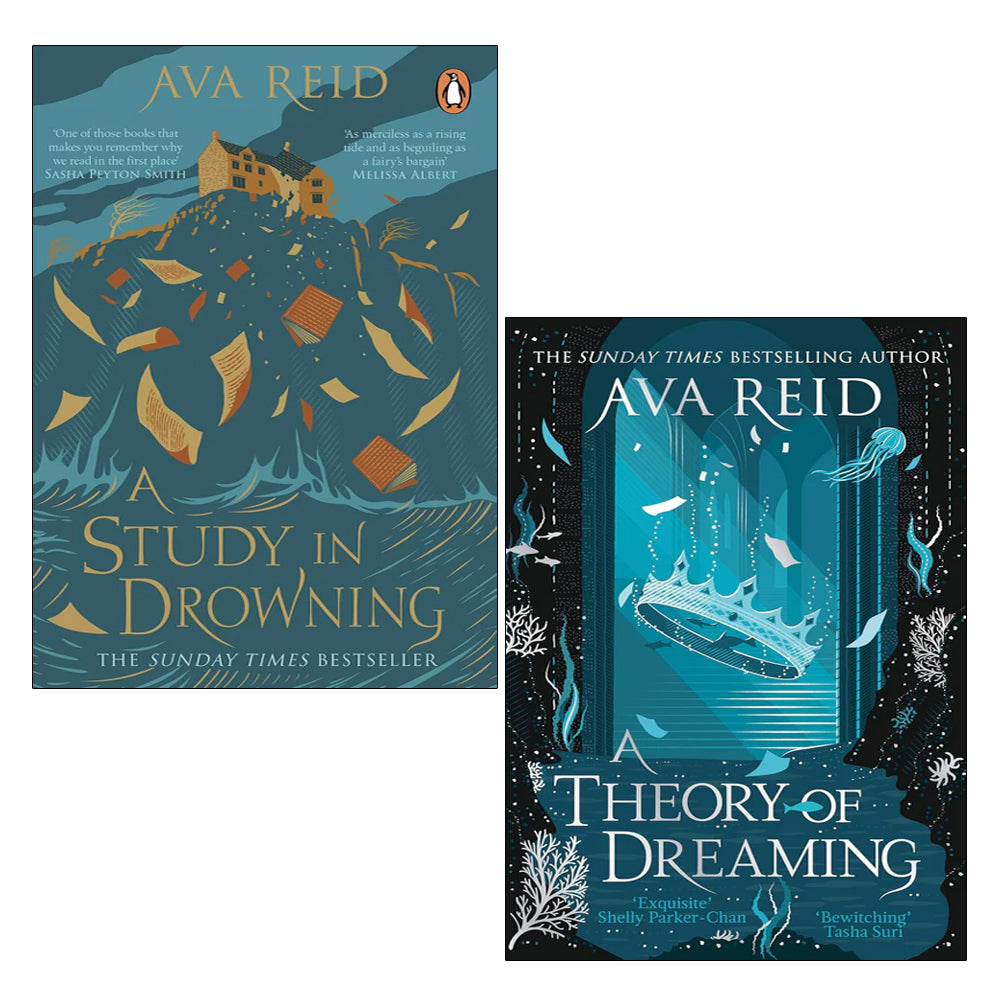 A Study in Drowning Series by Ava Reid 2 Books Collection Set (A Theory of Dreaming (HB) & A Study in Drowning)