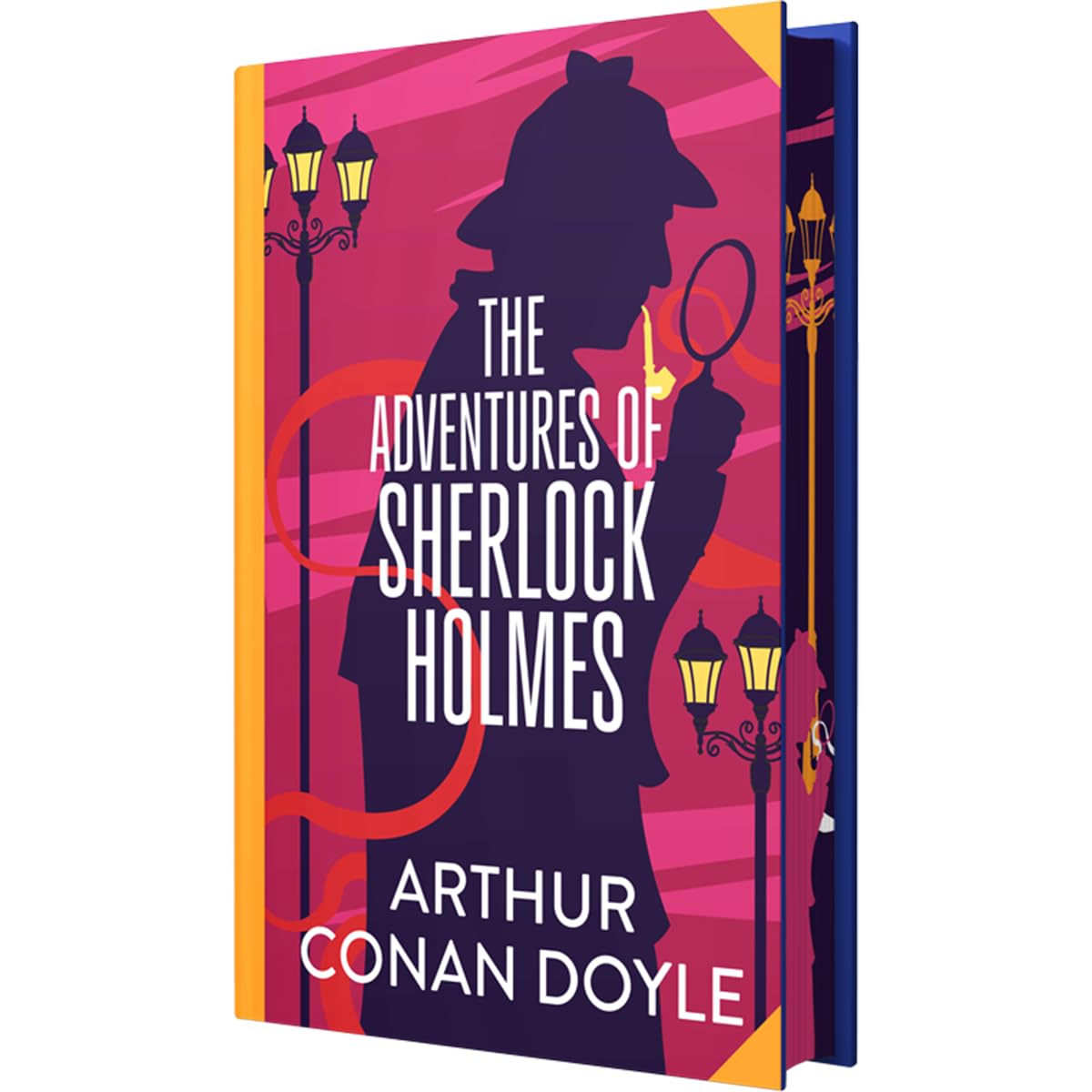 The Adventures of Sherlock Holmes by Sir Arthur Conan Doyle (Deluxe Hardback Sprayed Edge Edition)