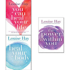 Heal Your Life Louise Hay 3 Books Collection Set (The Power Is Within You, Heal Your Body, You Can Heal Your Life