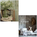 The Natural Home & Inspired by Nature By Hans Blomquist 2 Books Collection Set h
