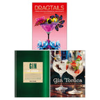 Dragtails: Fierce Cocktails Inspired, Gin: The Manual, Gin Tonica 3 Books Collection Set