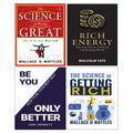 The Science of Being Great, RICH ENERGY, The Science of Getting Rich, BE YOU, ONLY BETTER 4 Books Collection Set