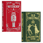 The Nutcracker by E. T. A. Hoffmann, Old Christmas by Washington Irving 2 Books Collection Set