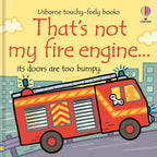 That's not my Series 3 Books Collection Set by Fiona Watt(That's not my train,That's not my tractor & That's Not My Fire Engine)