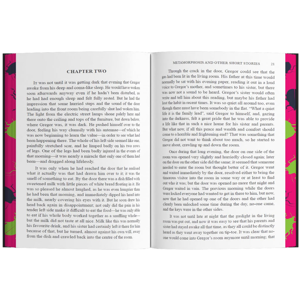 The Metamorphosis and Other Stories by Franz Kafka (Deluxe Hardback Sprayed Edge Edition)
