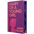 The Diary of A Young Girl by Anne Frank (Deluxe Hardback Sprayed Edge Edition) - A Heartfelt Journey of Courage and Resilience