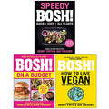 Speedy BOSH [h], BOSH on a Budget, BOSH How to Live Vegan By Henry Firth and Ian Theasby 3 Books Collection Set