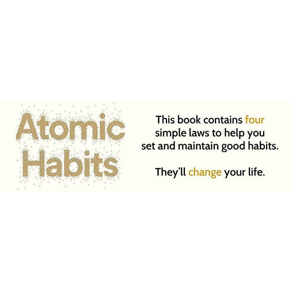 Atomic Habits by James Clear, Atomic Habits Book, James Clear, Self Help Book, Learn Tiny Changes Get Remarkable Results