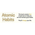 Atomic Habits by James Clear, Atomic Habits Book, James Clear, Self Help Book, Learn Tiny Changes Get Remarkable Results