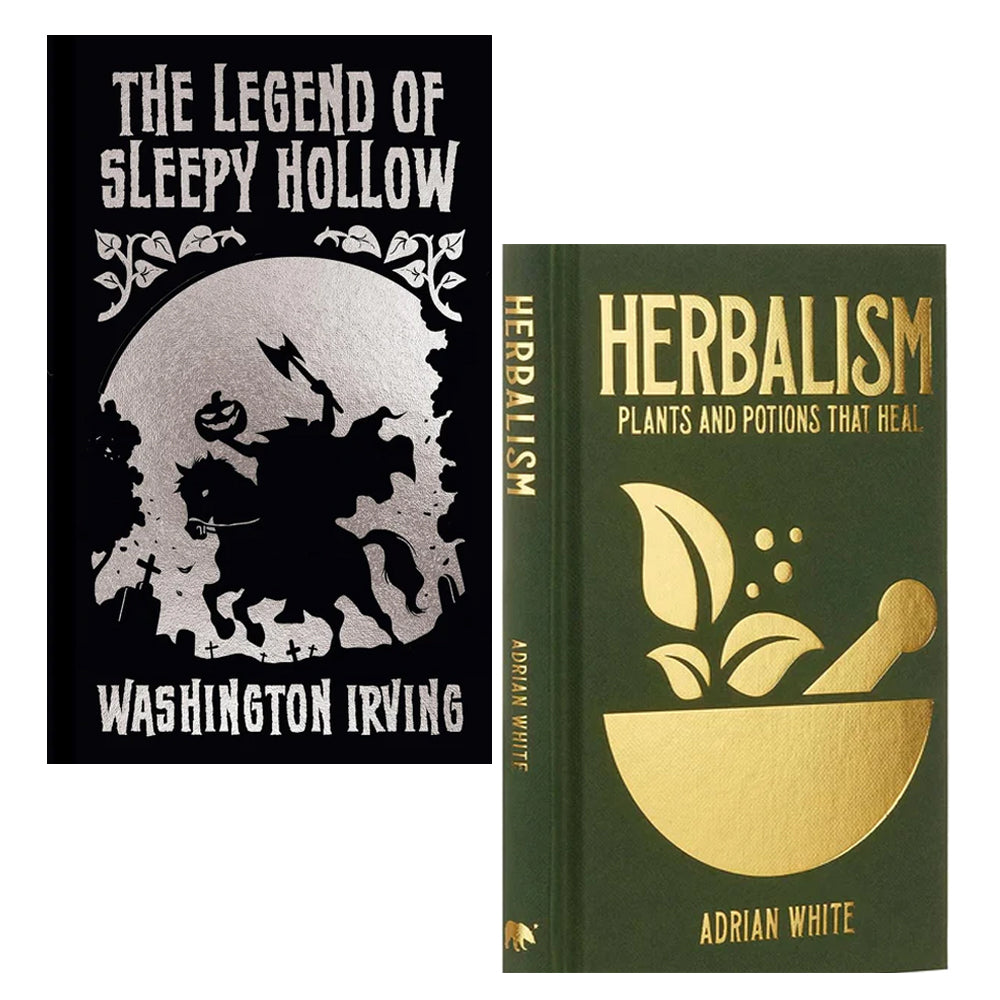 Washington Irving 2 Books Collection Set (Old Christmas, The Legend of Sleepy Hollow and Other Stories)