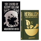 Washington Irving 2 Books Collection Set (Old Christmas, The Legend of Sleepy Hollow and Other Stories)