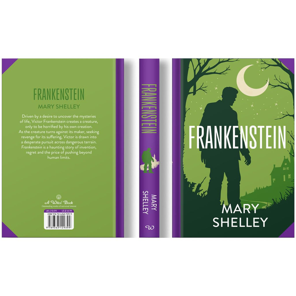 Frankenstein by Mary Shelley (Classics Sprayed Edge Premium Hardback Edition)