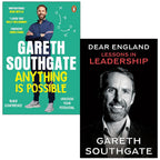 Gareth Southgate 2 Books Collection Set (Anything is Possible(HB) & Dear England Lessons in Leadership)