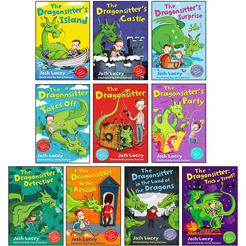 The Dragonsitter Series Collection 10 Books Set (The Dragonsitter, The Dragonsitter Takes Off, The Dragonsitter's Castle, The Dragonsitter's Island, The Dragonsitter’s Party & More…)