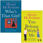 Edie Thompson Series 2 Books Collection Set By Mhairi McFarlane (Who's That Girl & You Belong with Me)