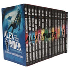 Alex Rider The Complete Missions by Anthony Horowitz 14 Books Collection Set (Stormbreaker, Point Blanc, Skeleton Key & More)