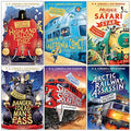 Adventures on Trains Series 6 Books Collection Set by M.G. Leonard & Sam Sedgman | Mystery, Adventure & Detective Stories for Kids