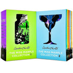 Miss Marple Mysteries Series Books 1-10 Collection Set by Agatha Christie (The Murder at the Vicarage, The Body in the Library, The Moving Finger, Sleeping Murder, A Pocket Full of Rye & More)