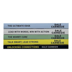 Dale Carnegie 5 Books Collection Set (Unlocking Connections, Talk Smart Lead Strong, The Worry Cure)