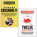 Gary Vaynerchuk Collection 2 Books Set (Crushing It! & [h] Twelve and a Half)