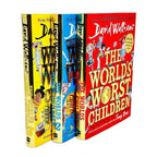 David Walliams Worlds Worst Children Collection 3 Books Set (The Worlds Worst Children 1, 2 & 3)