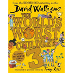 David Walliams Worlds Worst Children Collection 3 Books Set (The Worlds Worst Children 1, 2 & 3)