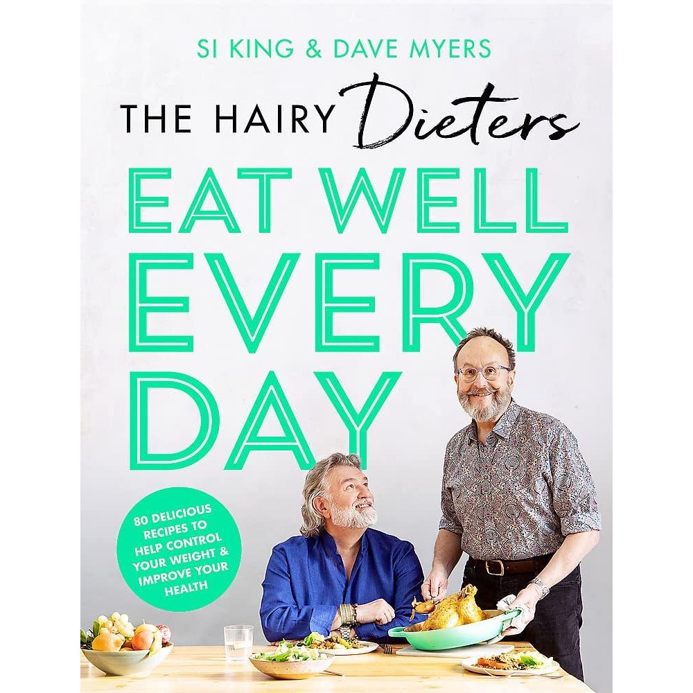 The Hairy Dieters Make It Easy and The Hairy Dieters Eat Well Every Day By Hairy Bikers 2 Books Collection Set