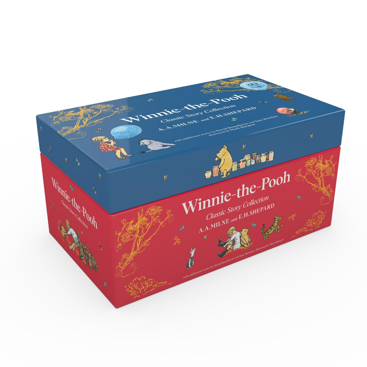 Winnie-the-Pooh Classic Story Collection (30-copy box): The Perfect Gift for Fans of Milne's Original, Definitive Illustrated Classic Stories And Favourite Sequel Stories.