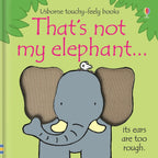 That's not my Series 3 Books Collection Set by Fiona Watt(That's not my elephant ,That's not my teddy &That's Not My T. Rex)