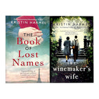 Kristin Harmel 2 Books Collection Set (The Winemaker's Wife & The Book of Lost Names)
