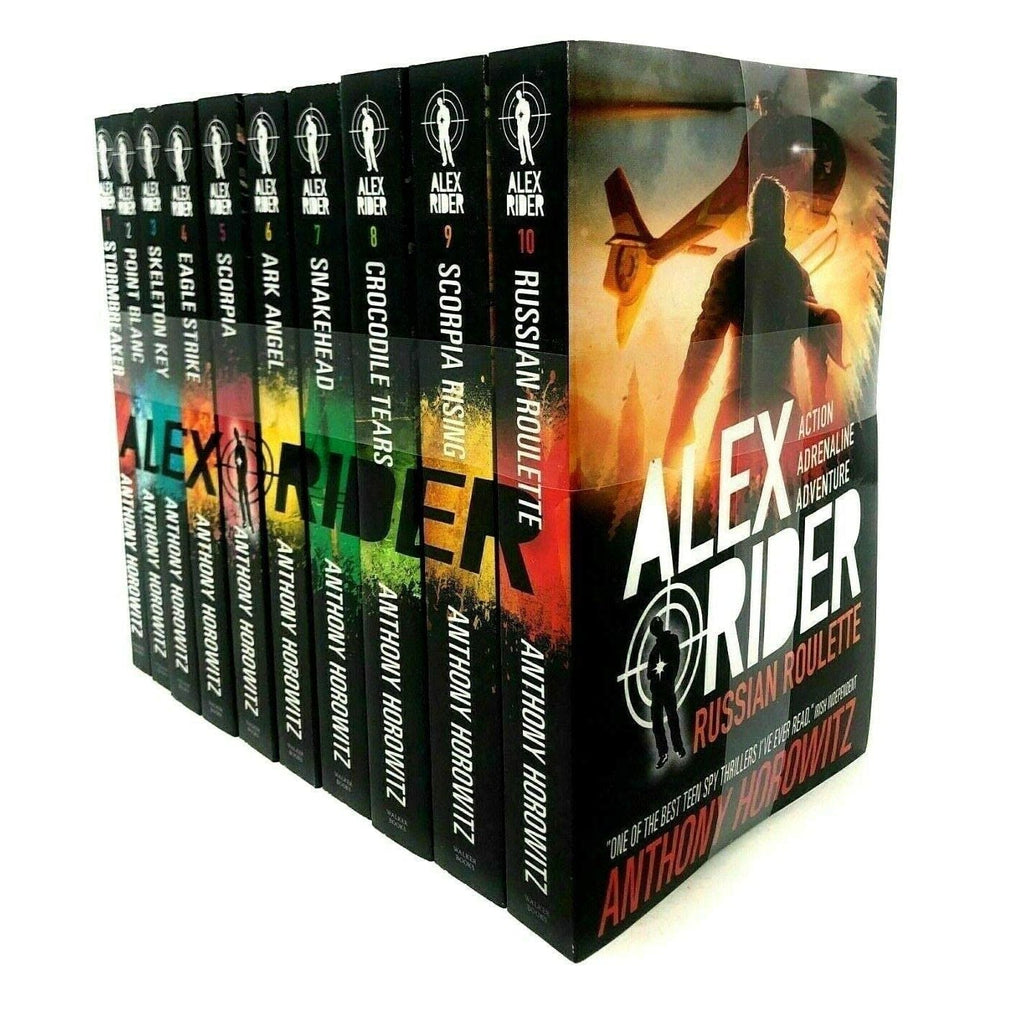 Alex Rider 10 Books Collection Box Set by Anthony Horowitz