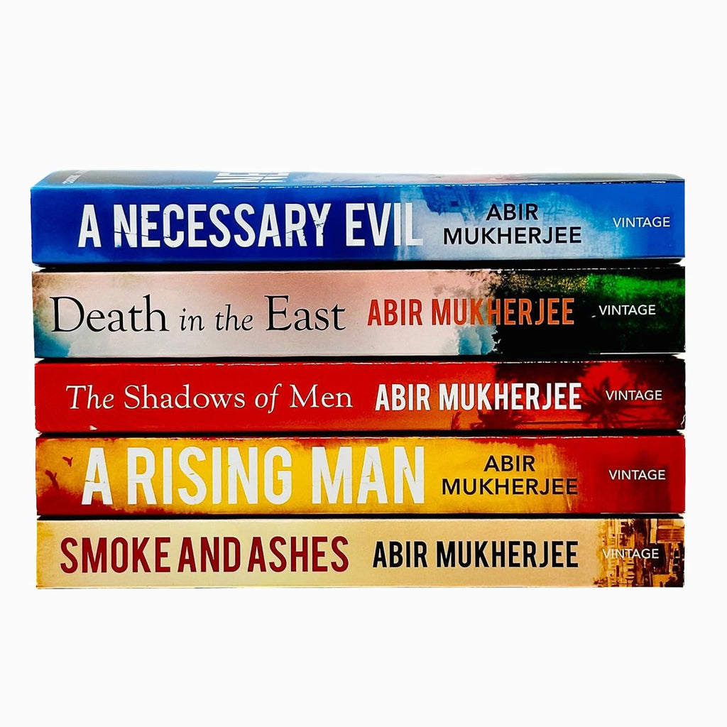 Wyndham & Banerjee Series 5 Books Set by Abir Mukherjee – Historical Crime & Mystery Thriller (A Necessary Evil, Death in the East,A Rising Man & More)