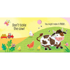 Don't Tickle the Cow! (DON'T TICKLE Touchy Feely Sound Books)