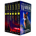 Warriors Cats Series 5 Dawn of The Clans Prequel Book 1-6 Collection Set By Erin Hunter(The Sun Trail, Thunder Rising, The First Battle, The Blazing Star, A Forest Divided & Path of Stars)