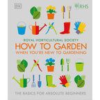 How to Garden Perennial Garden Plants, RHS How To Garden (HB), Grow Food for Free (HB) 3 Books Collection Set