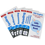 KS2 Sats Question Book Collection 5 Books Set Age 10-11 (English Reading, English Grammar Punctuation and Spelling)