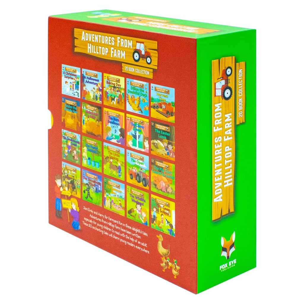Adventures From Hilltop Farm 20 Books Collection By Jessica Wren | Illustrated Children’s Storybook of Animals, Friendship & Farmyard Fun for Ages 4–8