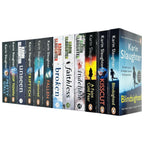 Karin Slaughter Will Trent Atlanta Series 12 Books Collection Set Triptych, Cop Town, Fractured, Fallen, Indelible, Broken