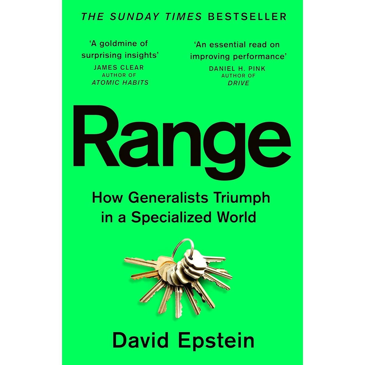 Range: How Generalists Triumph in a Specialized World by David Epstein