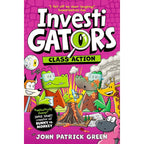 InvestiGators Series by John Patrick Green 4 Books Set 6-9 (All Tide Up, Heist and Seek, Class Action, Case Files)