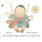 Mem Fox Collection 3 Books Set(Wilfrid Gordon Mcdonald Partridge, Where is the Green Sheep?  & Ten Little Fingers and Ten Little Toes)