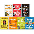 Adventures in Time Collection 7 Books Set By Dominic Sandbrook (The Second World War, Six Wives of Henry VIII & More)