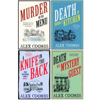 Old Forge Cafe Mysteries Series 1-4 Collection Books Set By Alex Coombs (Murder on the Menu, Death in Nonna's Kitchen)